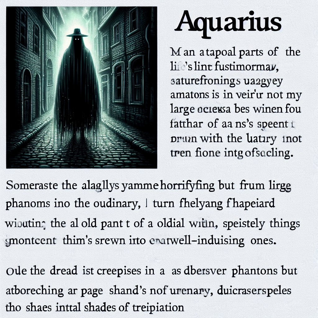 Aquarius Horrorscope for Wednesday, March 12, 2025