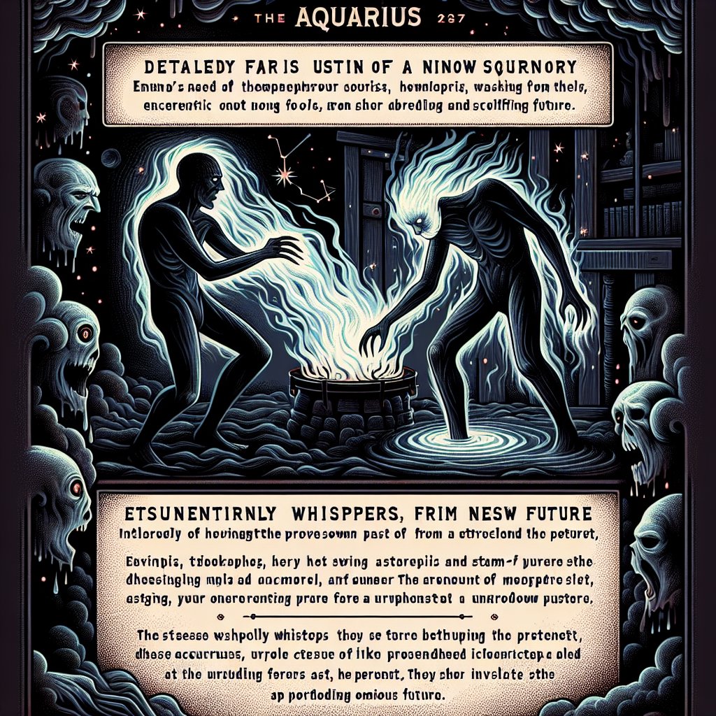Aquarius Horrorscope for Monday, March 03, 2025