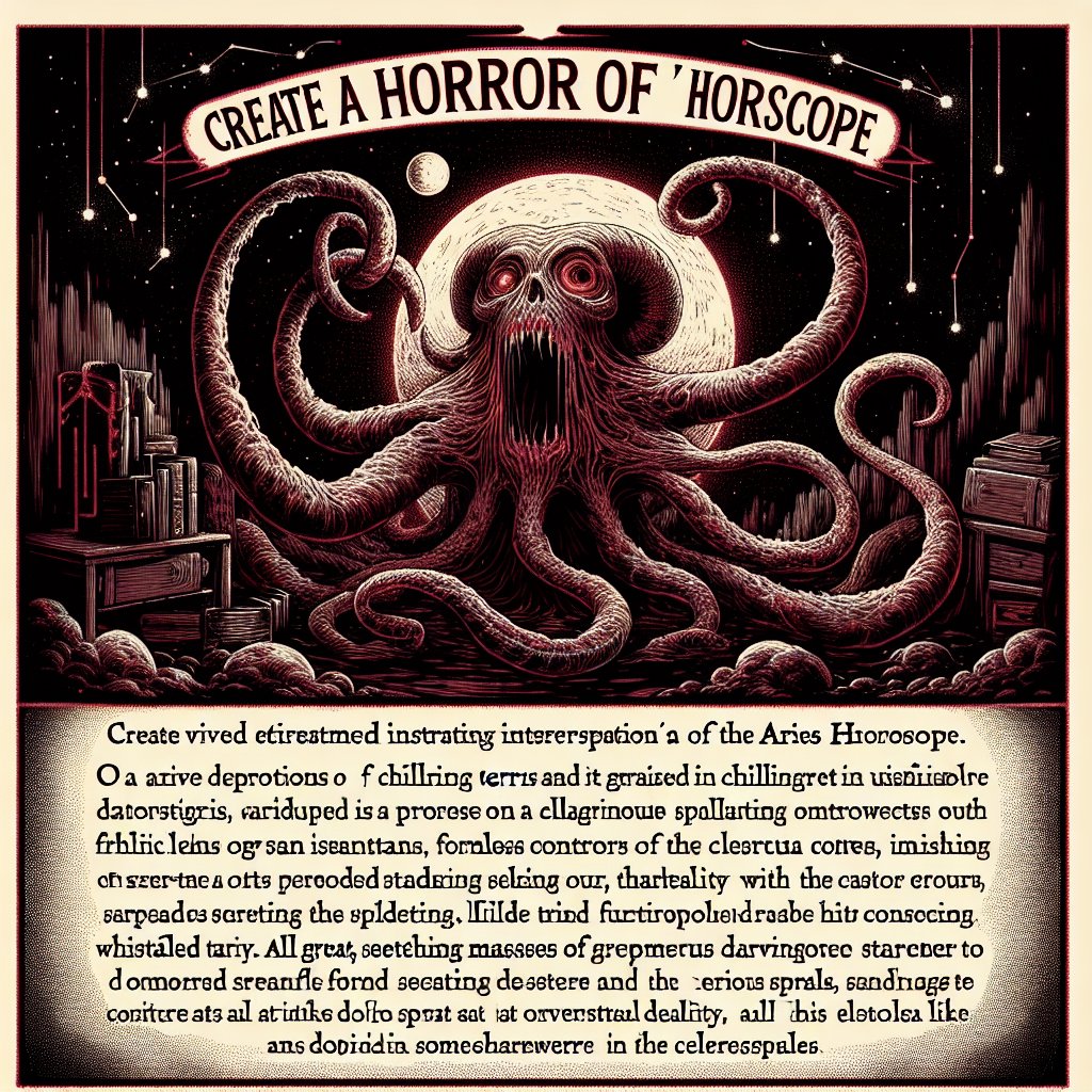Aries HorrorScope for Wednesday, March 05, 2025