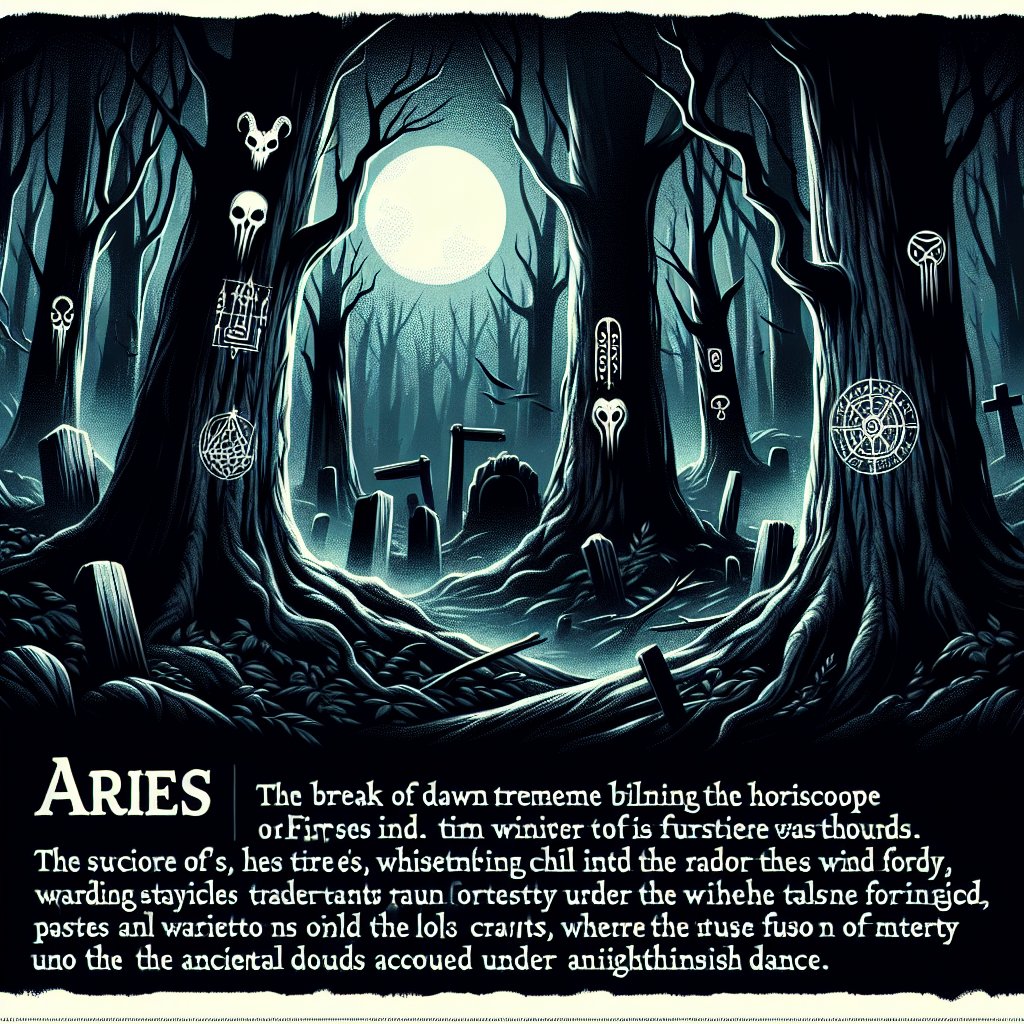 Aries Horrorscope for Saturday, March 29, 2025