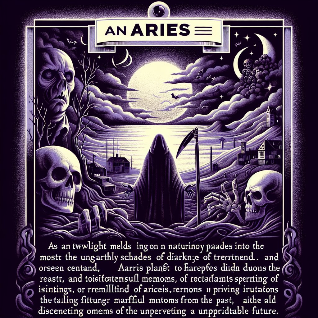 Aries Horrorscope for Monday, March 17, 2025