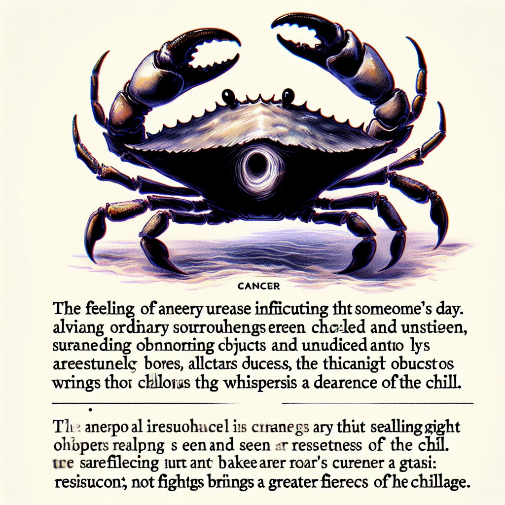 Cancer Horrorscope for Thursday, March 13, 2025