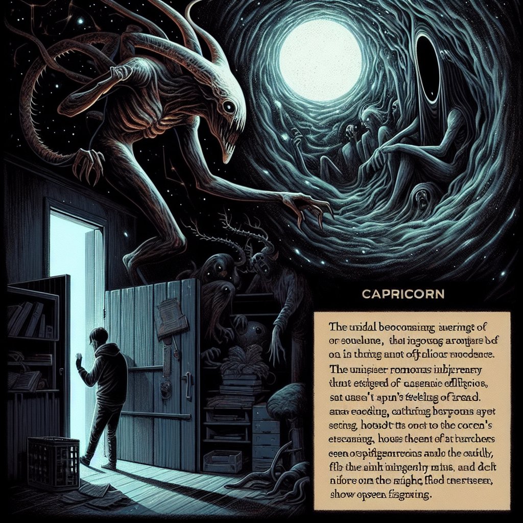 Capricorn Horrorscope for Saturday, March 29, 2025