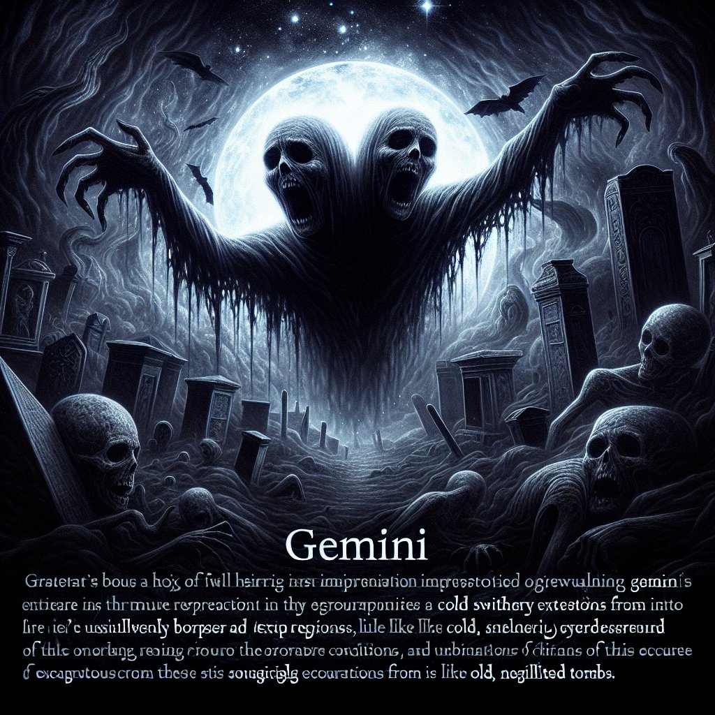 Gemini Horrorscope for Monday, March 31, 2025