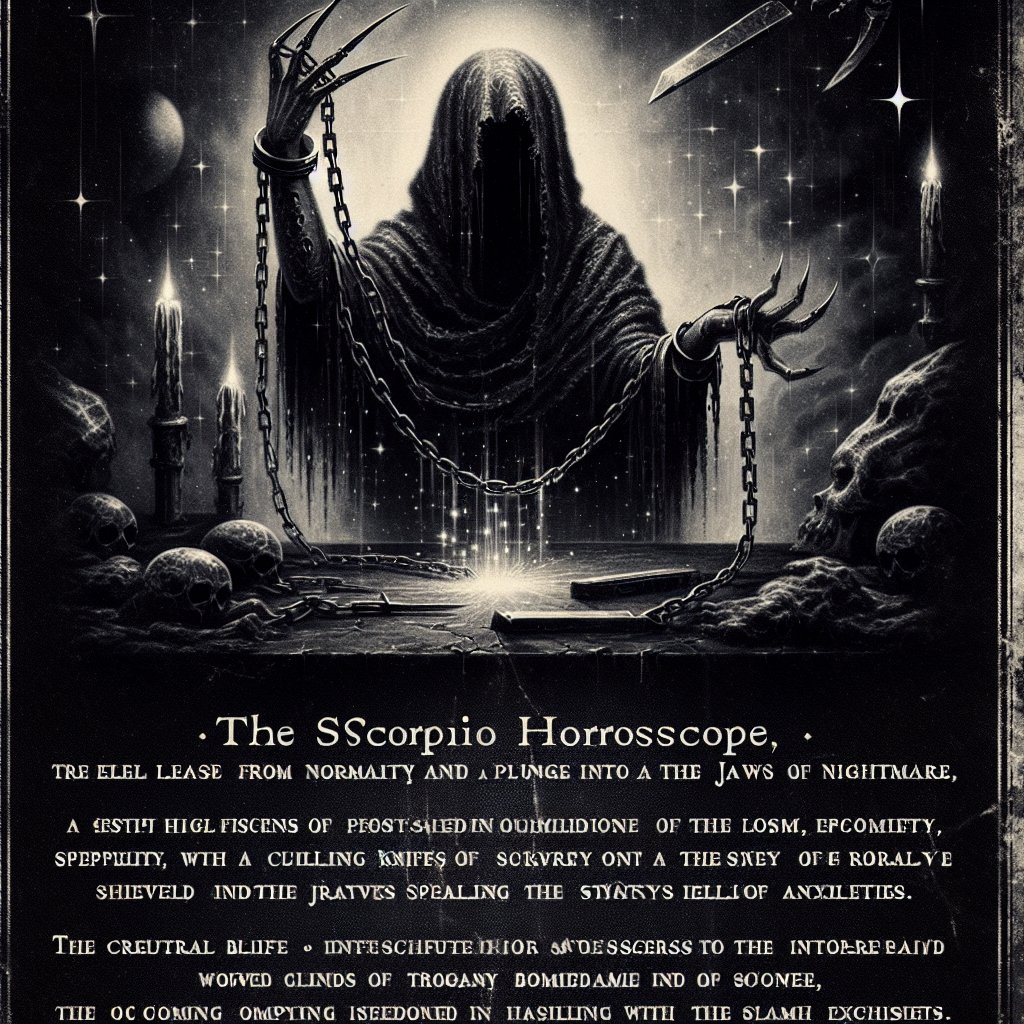 Scorpio Horrorscope for Monday, March 03, 2025