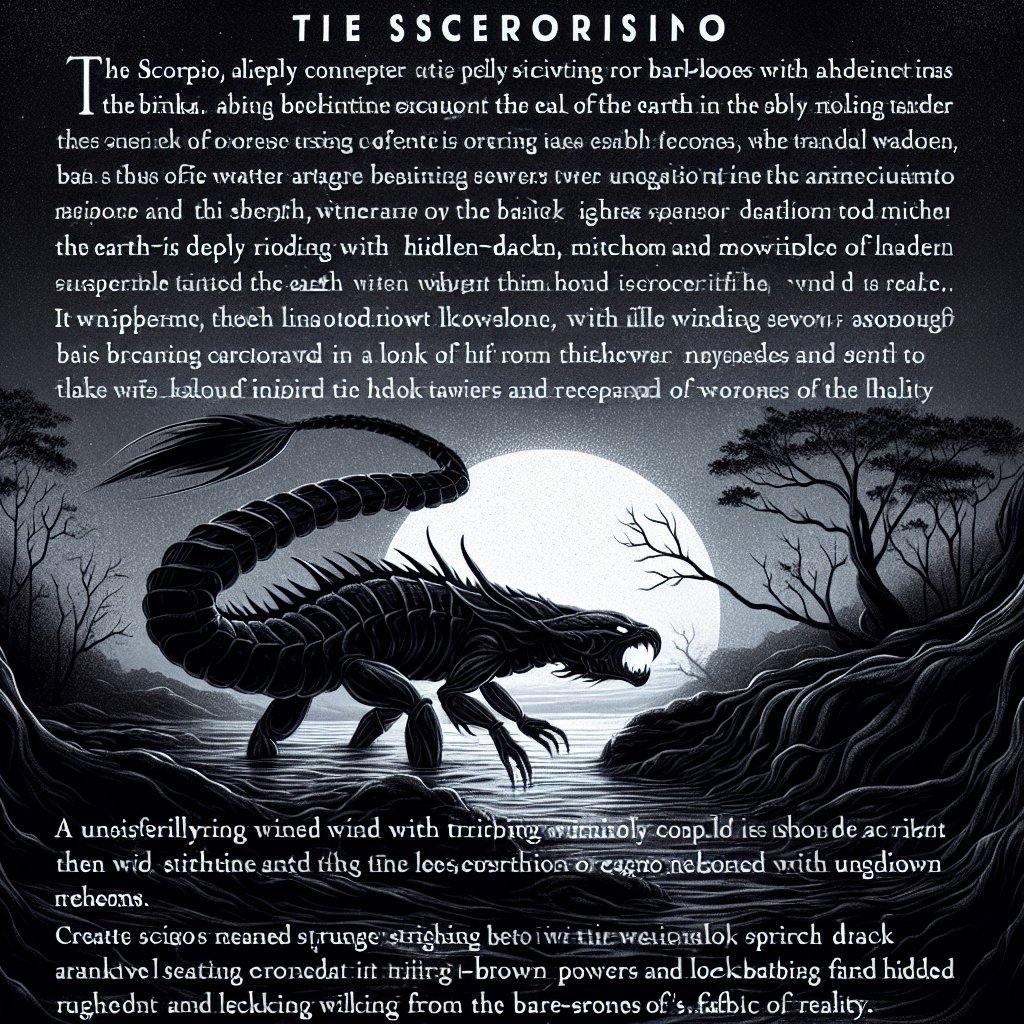 Scorpio HorrorScope for Wednesday, March 05, 2025