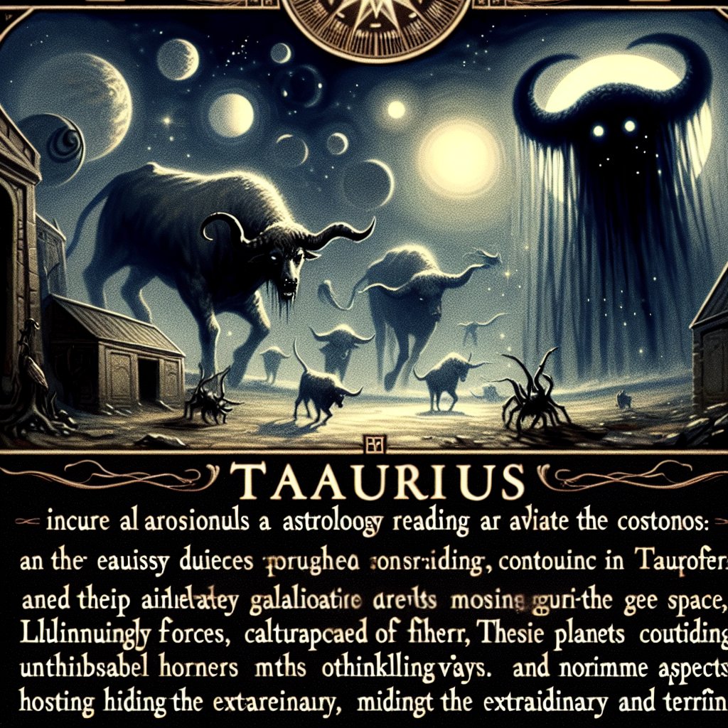 Taurus Horrorscope for Friday, March 14, 2025