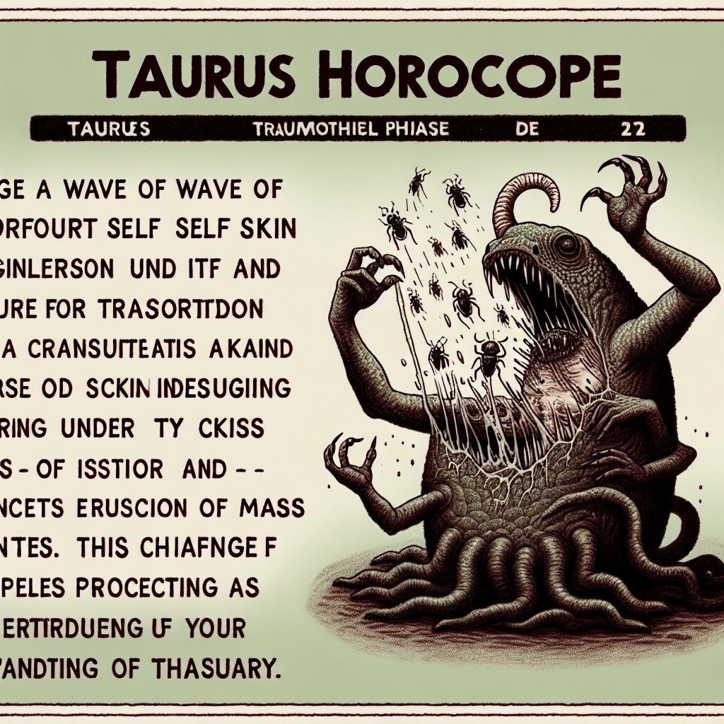 Taurus Horrorscope for Friday, March 21, 2025