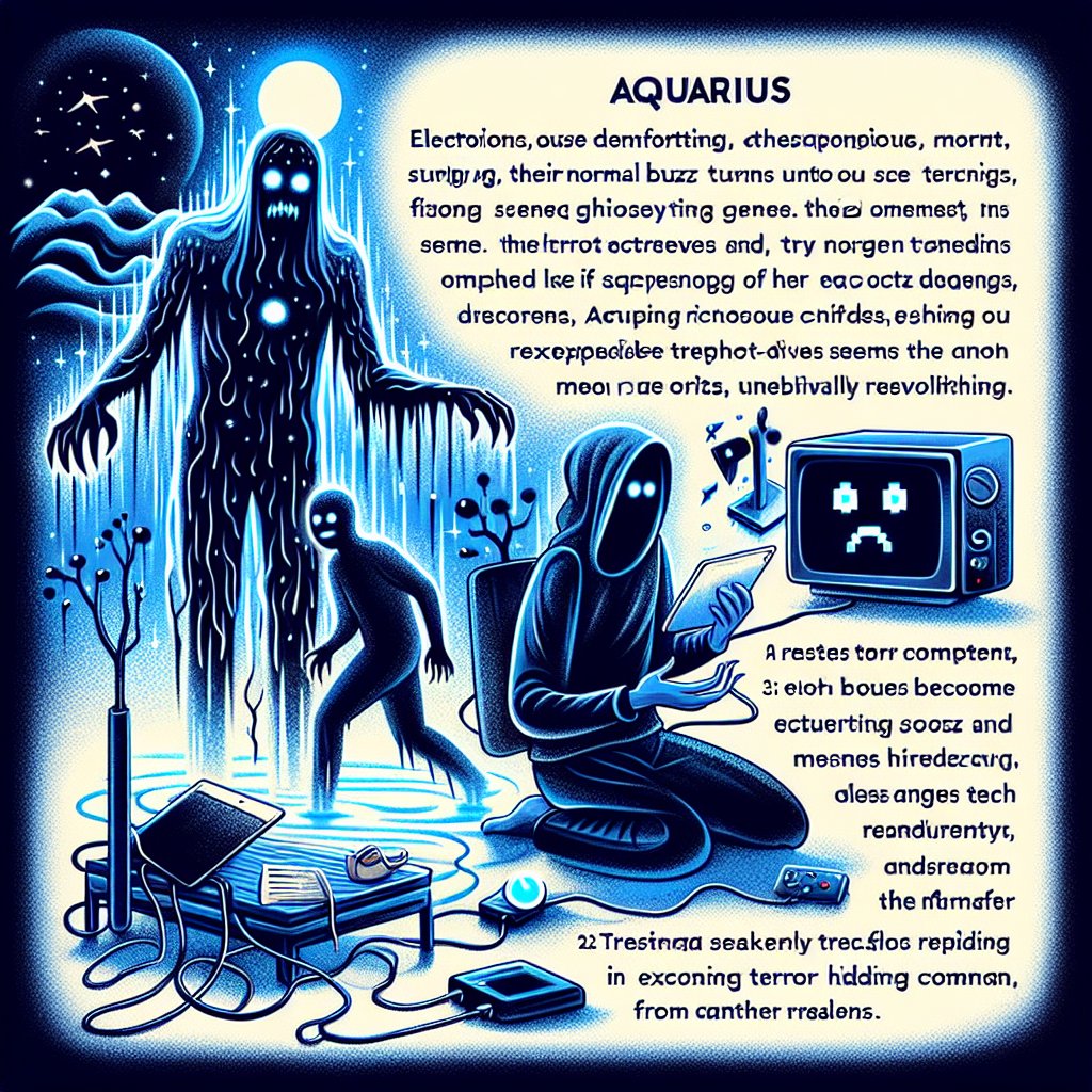 Aquarius Horrorscope for Friday, April 11, 2025