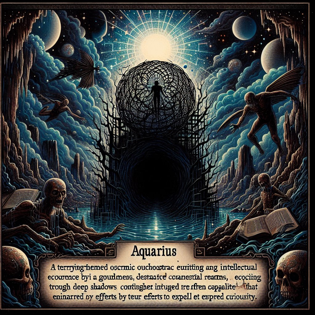 Aquarius Horrorscope for Friday, April 25, 2025