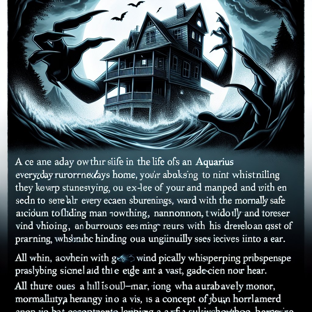 Aquarius Horrorscope for Wednesday, April 02, 2025