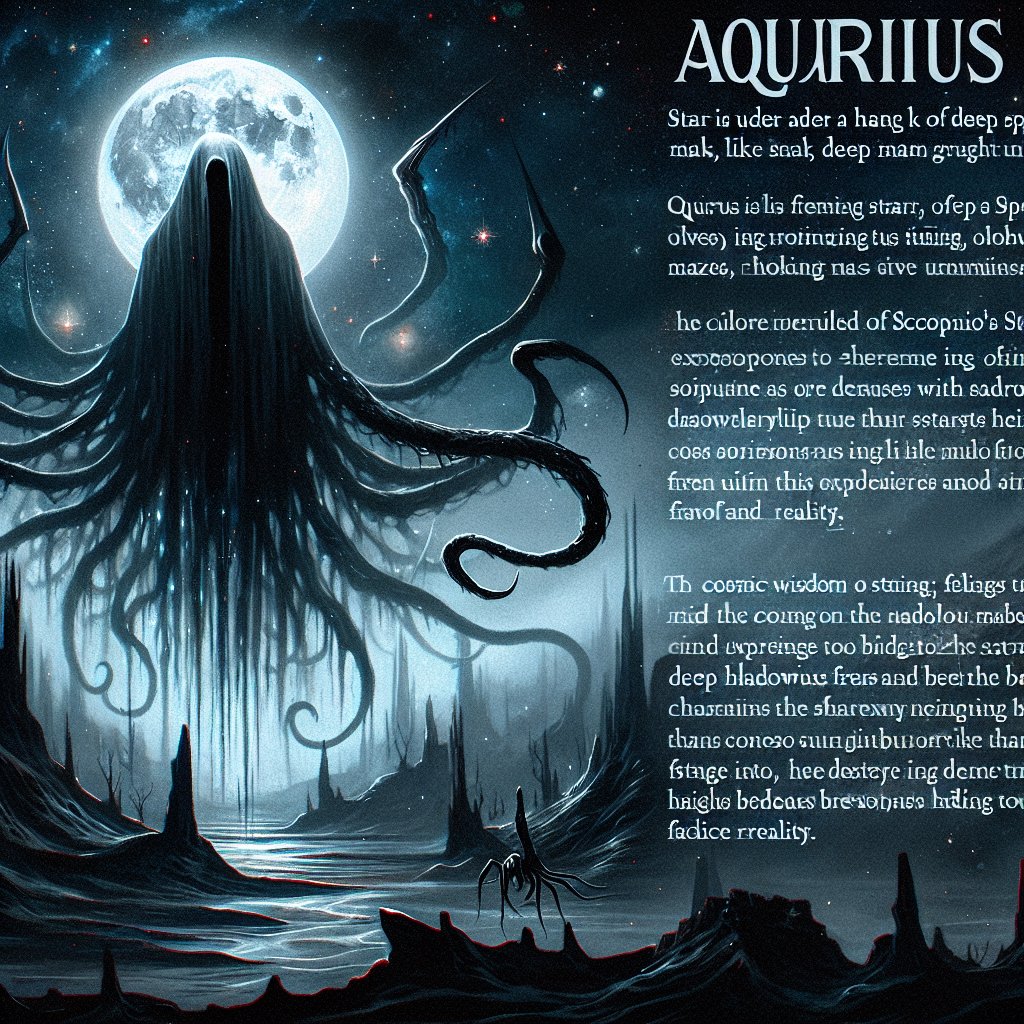 Aquarius Horrorscope for Sunday, April 27, 2025