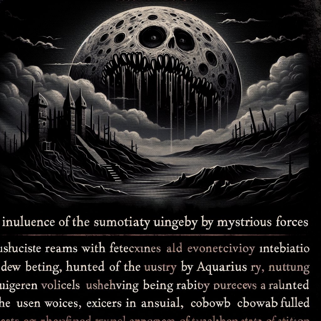 Aquarius Horrorscope for Tuesday, April 22, 2025