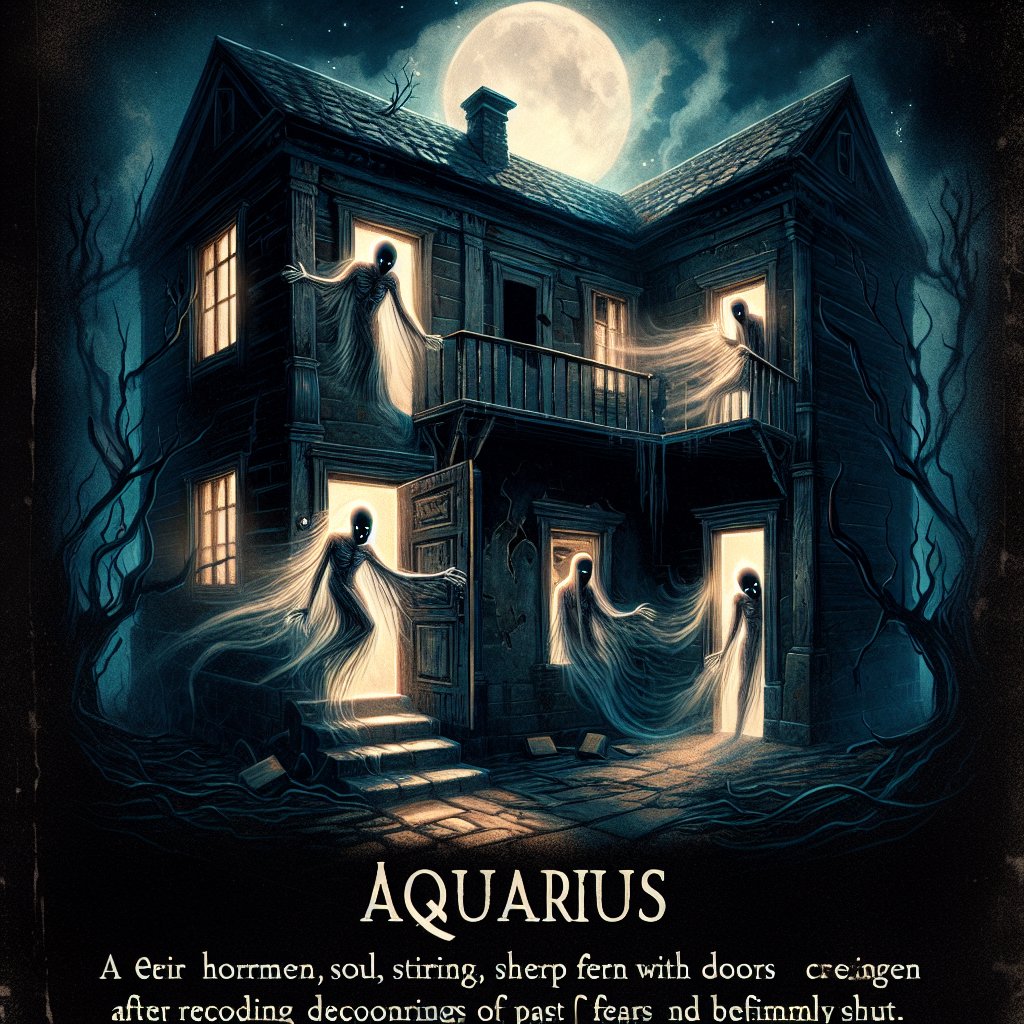 Aquarius Horrorscope for Thursday, April 24, 2025