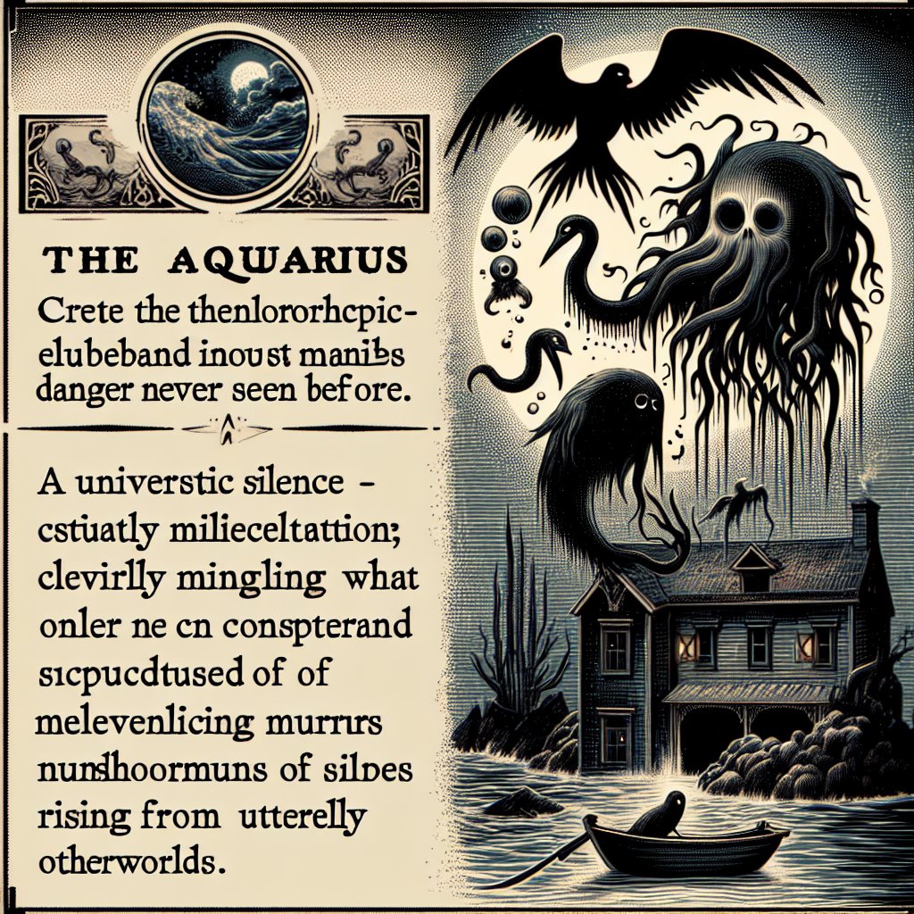 Aquarius Horrorscope for Saturday, April 26, 2025
