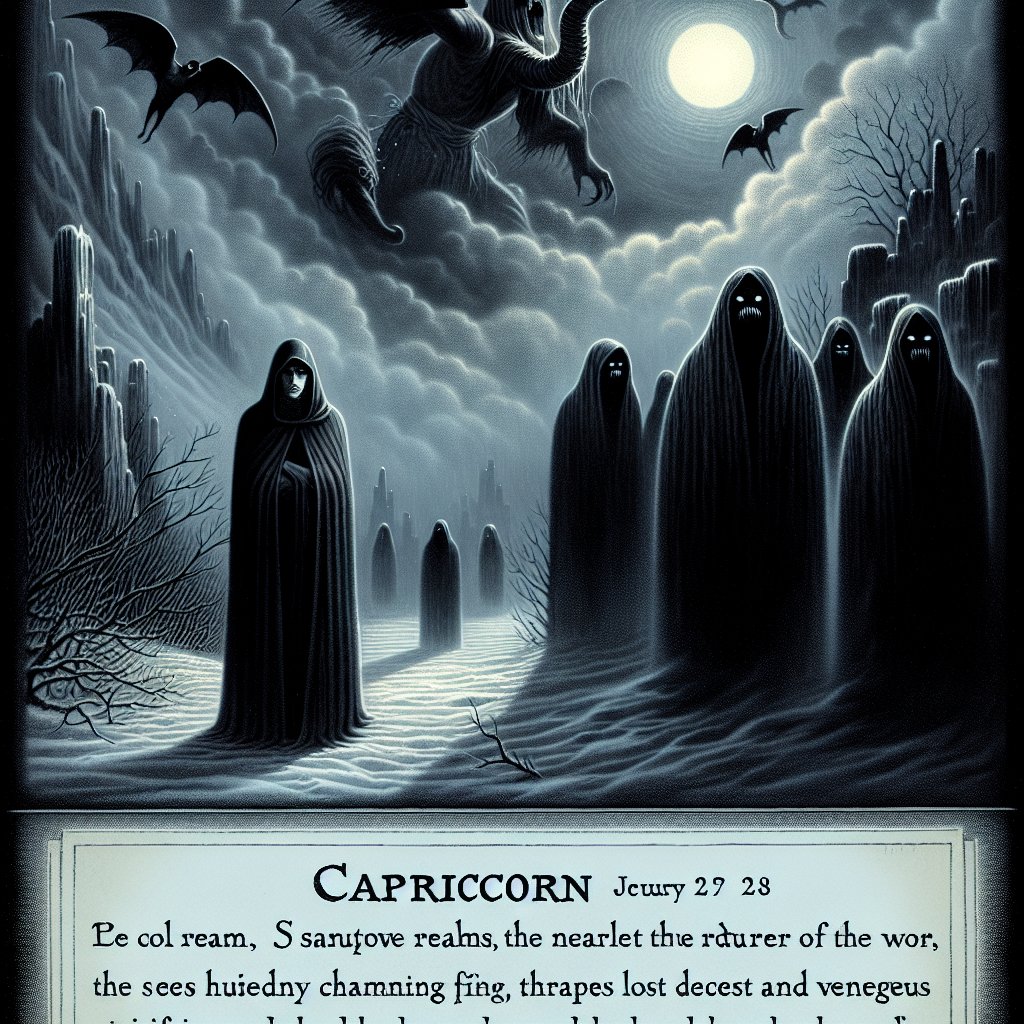 Capricorn Horrorscope for Tuesday, April 08, 2025
