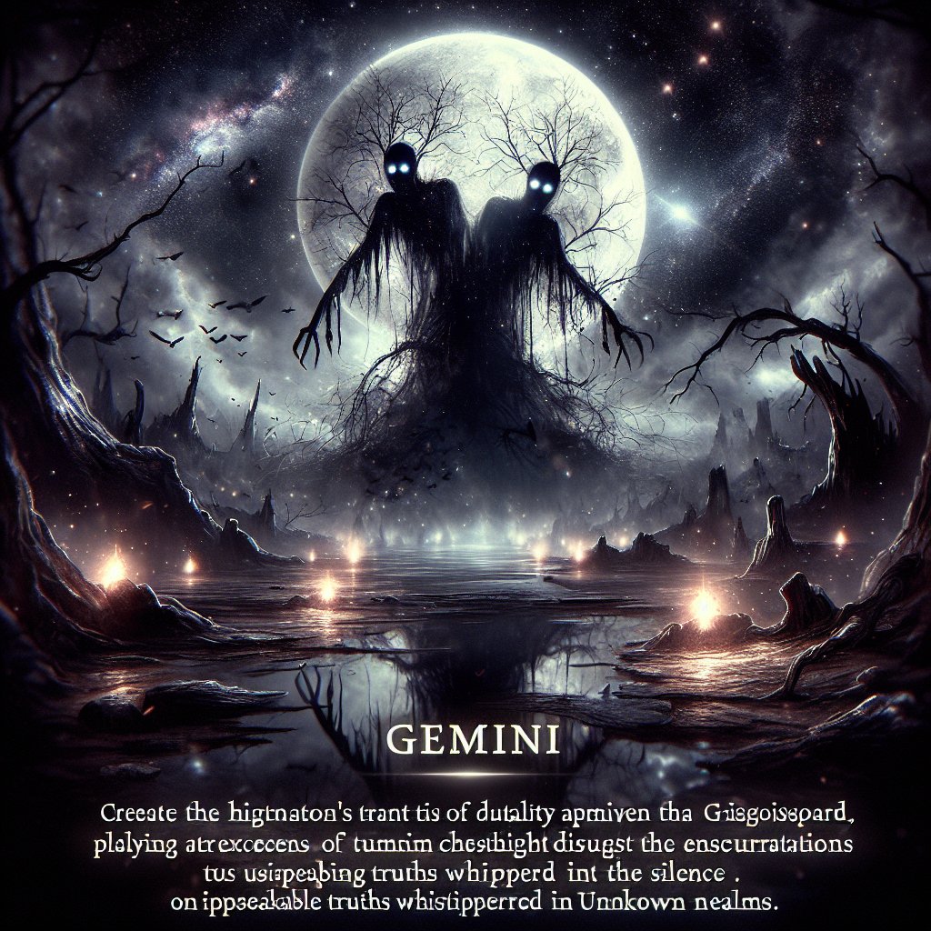 Gemini Horrorscope for Saturday, April 05, 2025