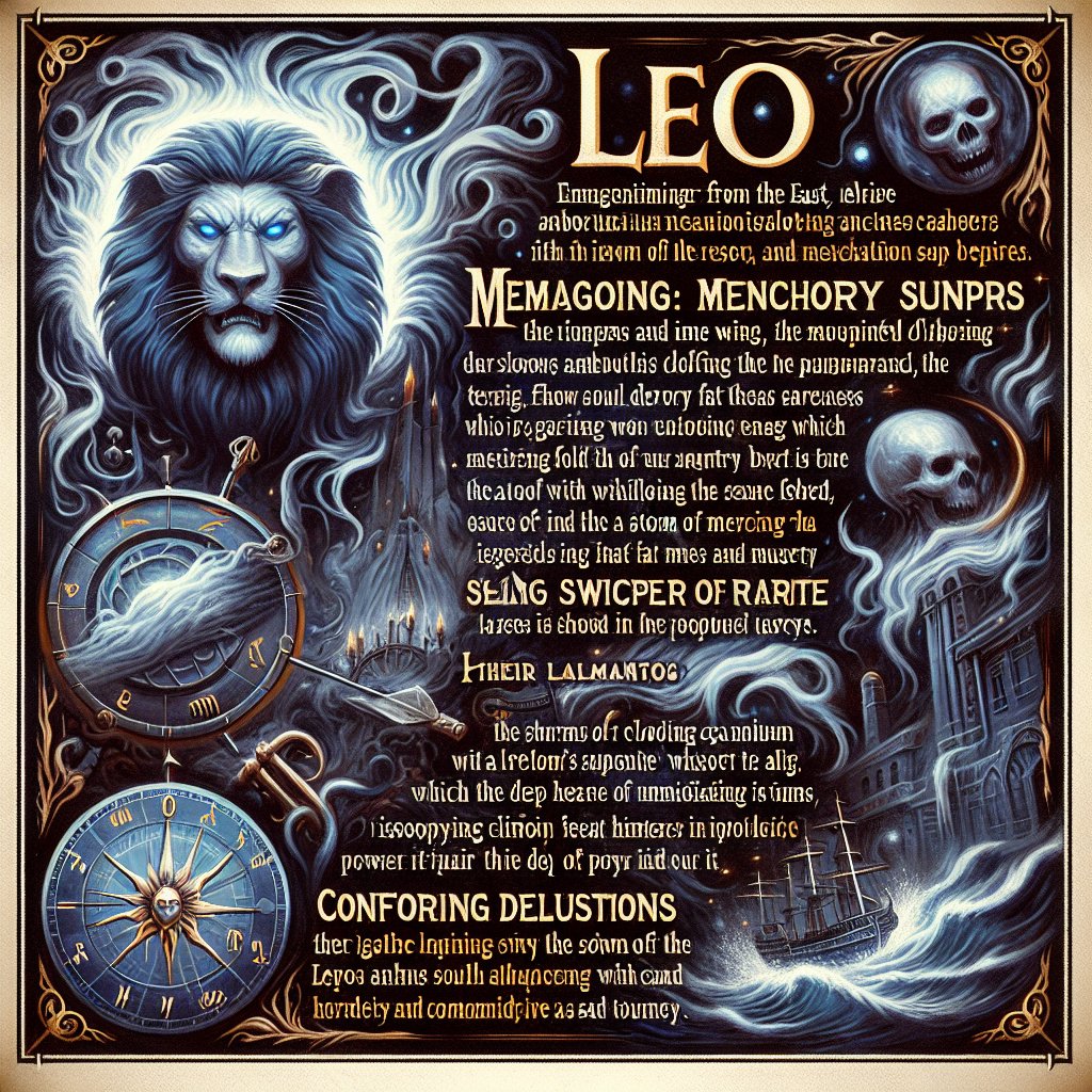 Leo Horrorscope for Friday, April 18, 2025