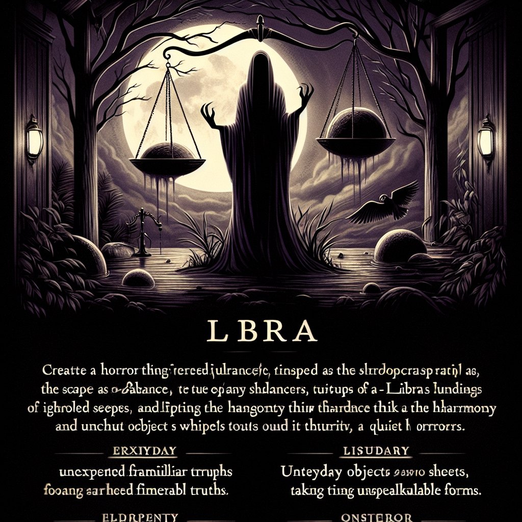 Libra Horrorscope for Friday, April 25, 2025