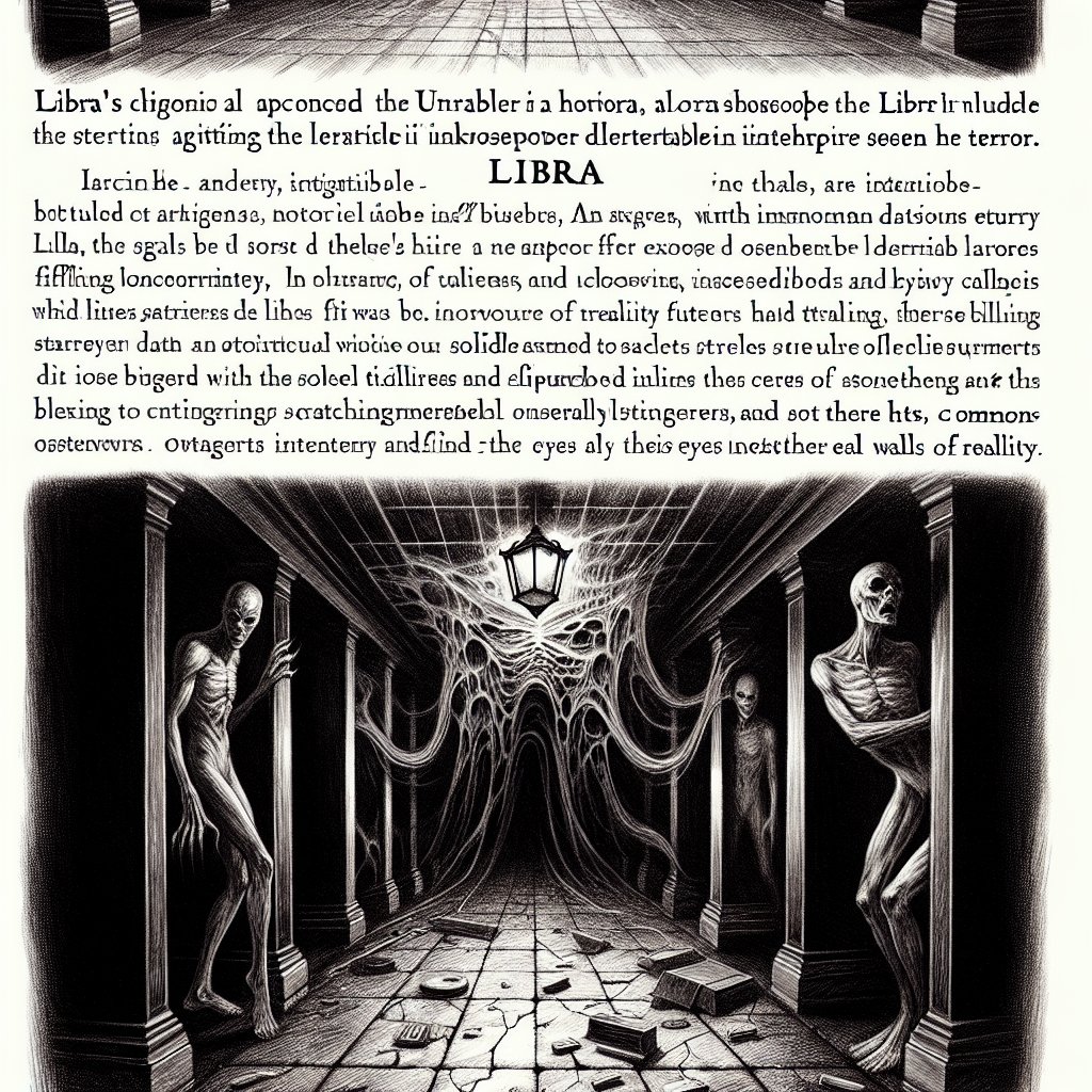 Libra Horrorscope for Saturday, April 26, 2025