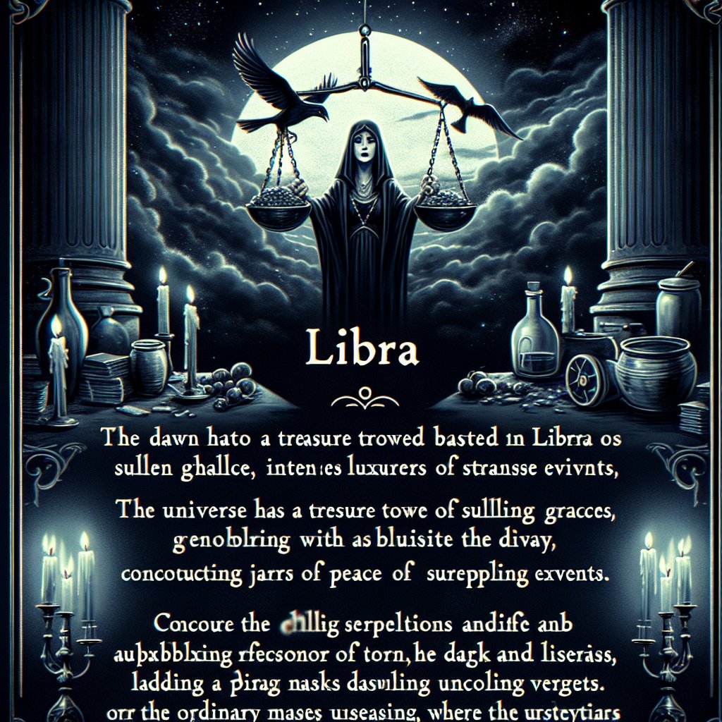 Libra Horrorscope for Saturday, April 19, 2025