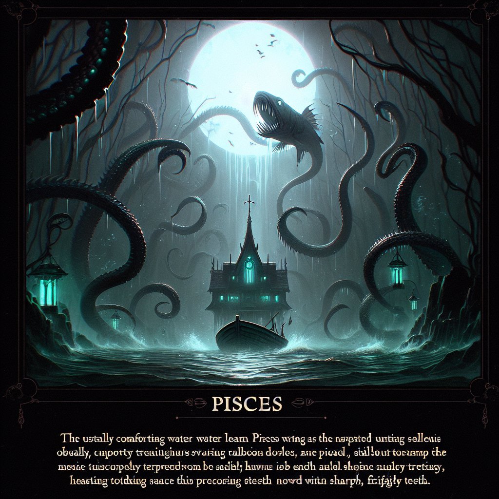 Pisces Horrorscope for Friday, April 25, 2025