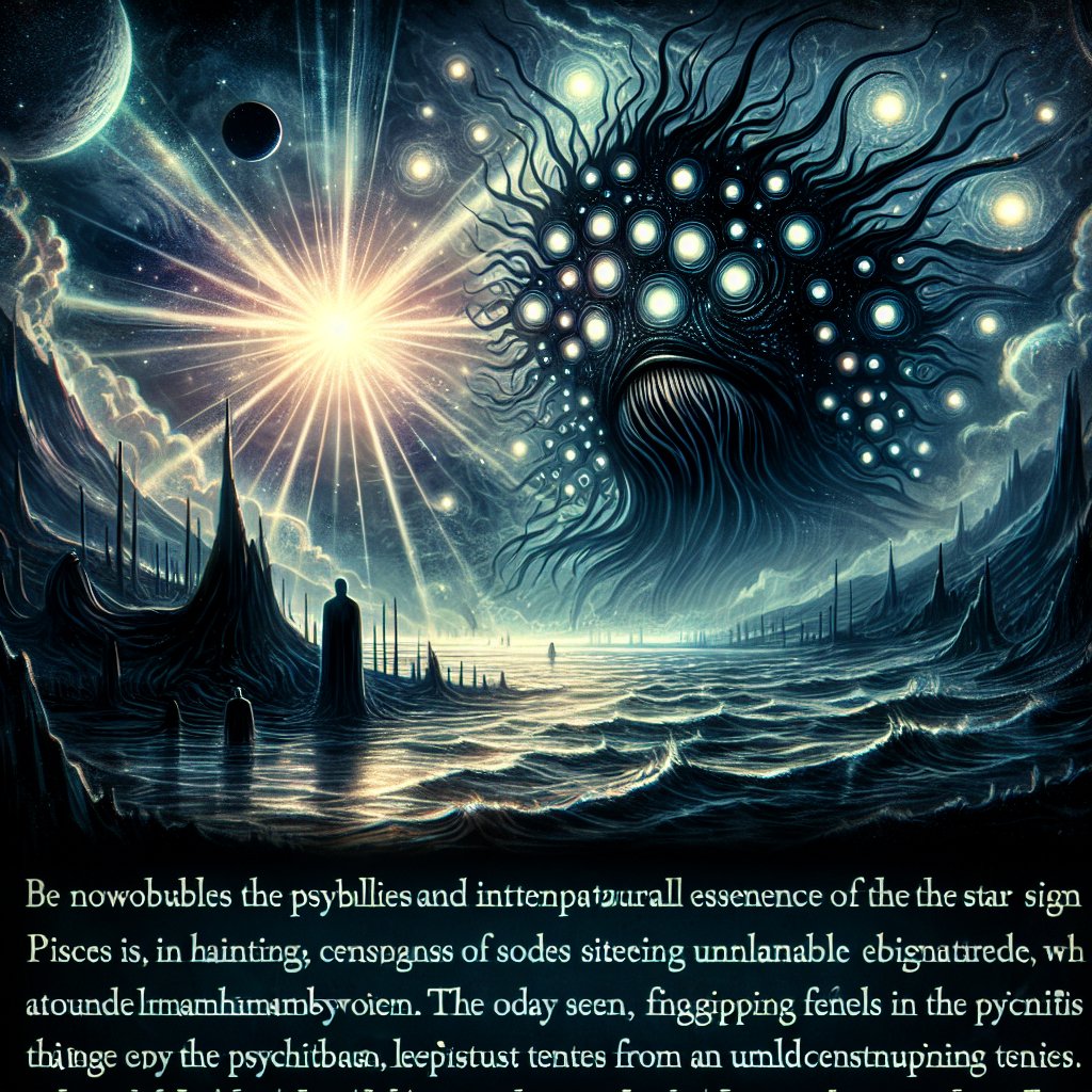 Pisces Horrorscope for Monday, April 21, 2025