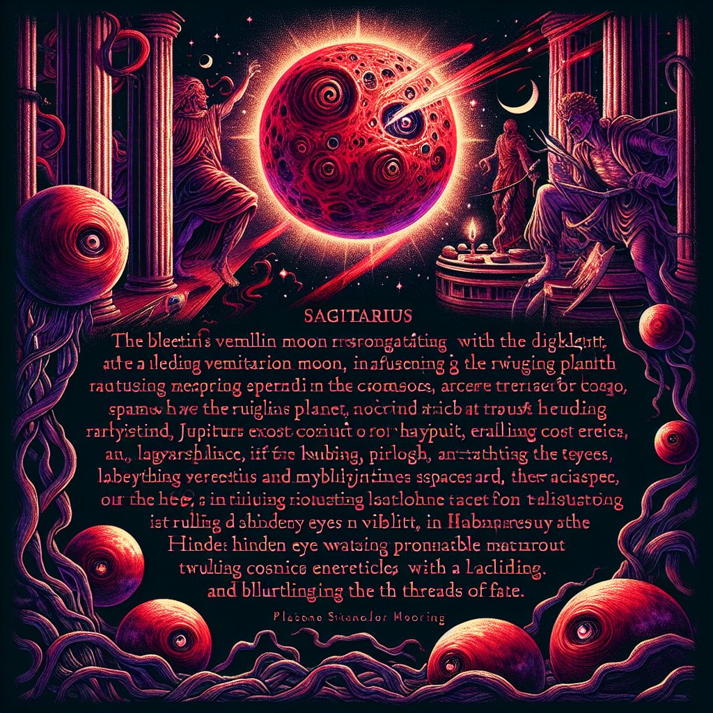 Sagittarius Horrorscope for Wednesday, April 02, 2025