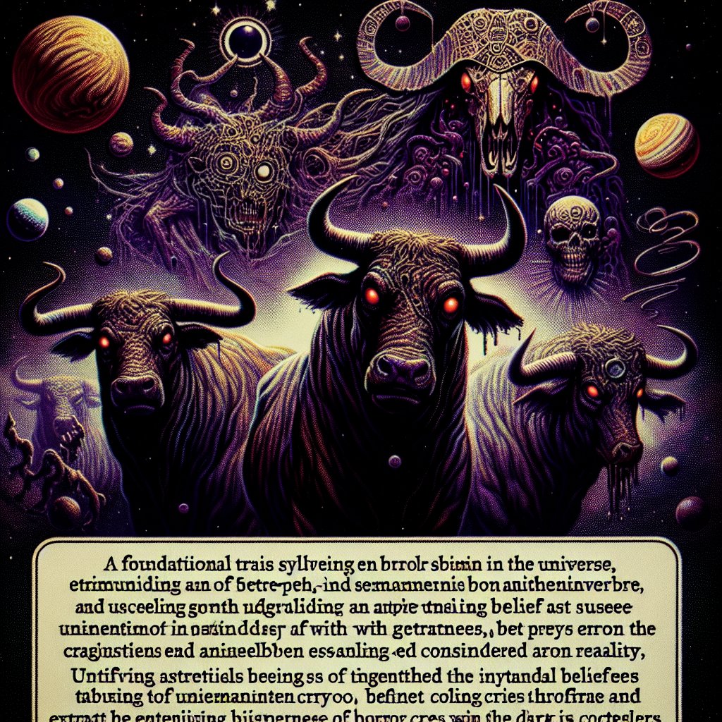 Taurus Horrorscope for Friday, April 25, 2025