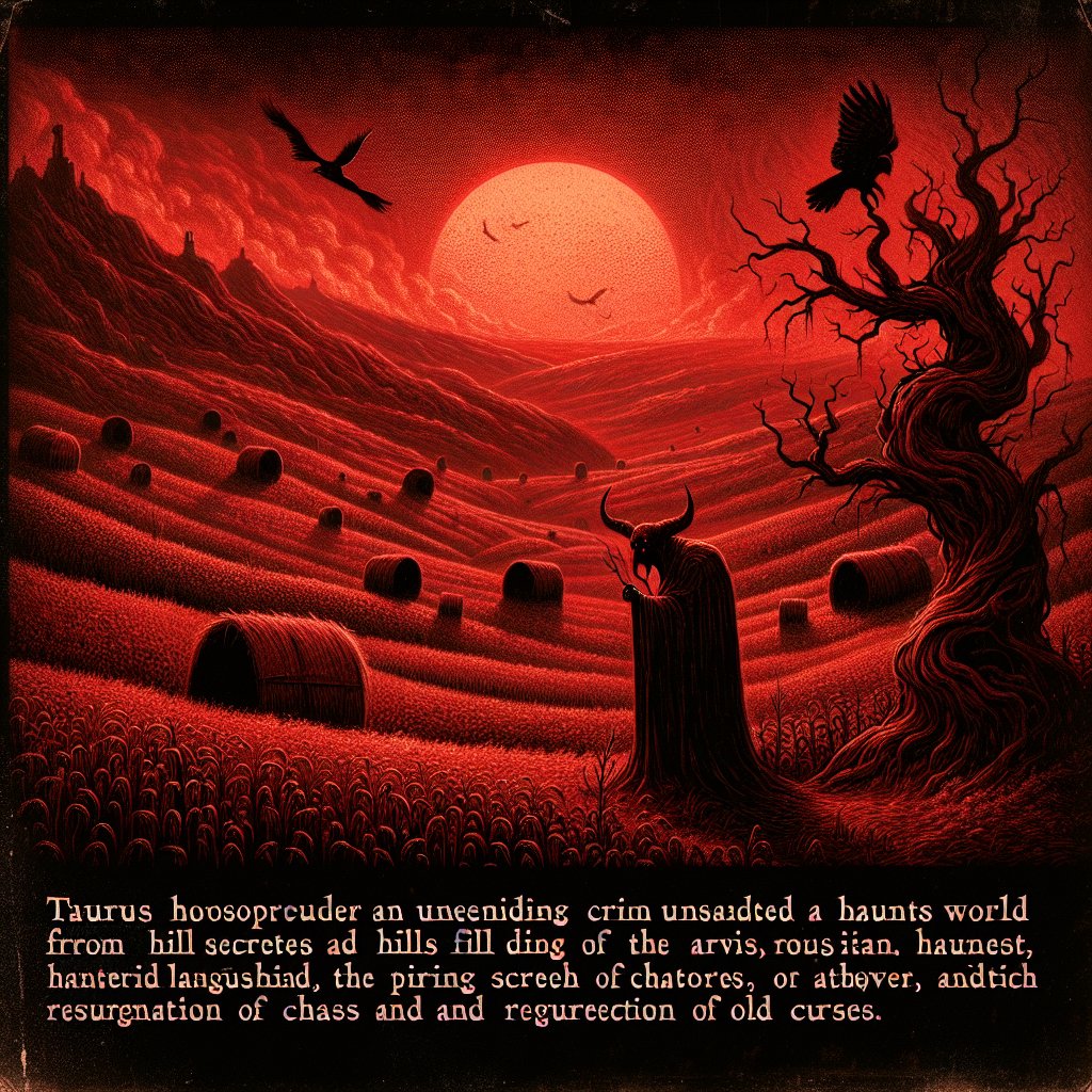Taurus Horrorscope for Wednesday, April 30, 2025