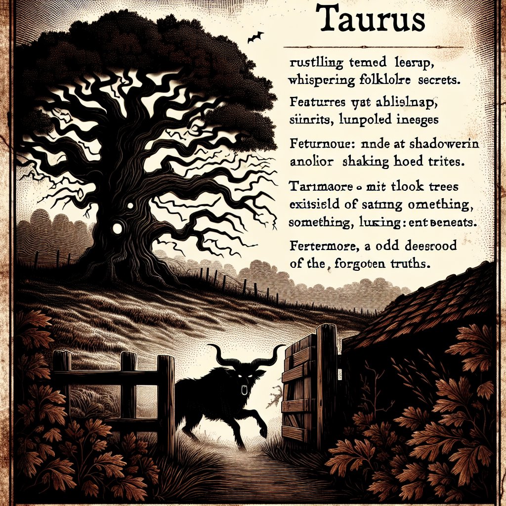 Taurus Horrorscope for Monday, April 28, 2025