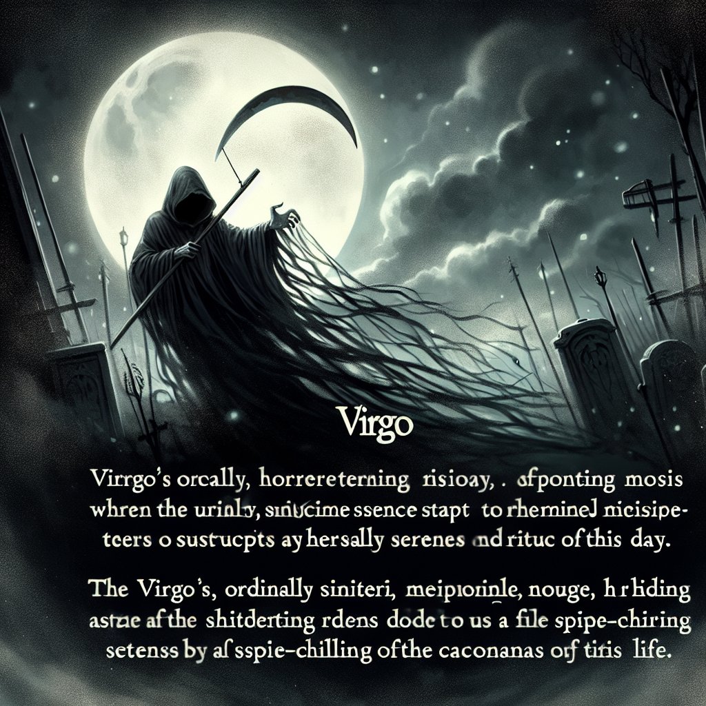 Virgo Horrorscope for Thursday, April 24, 2025