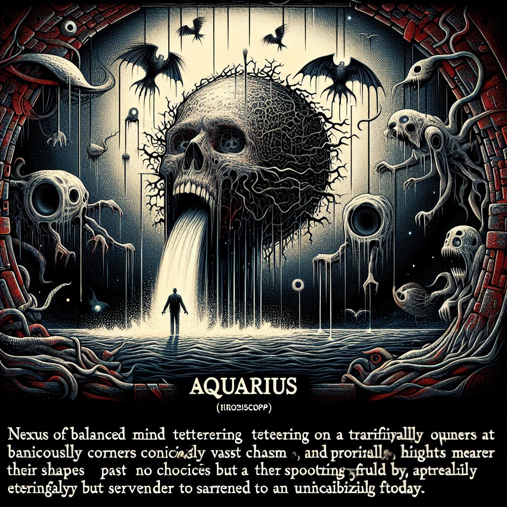 Aquarius Horrorscope for Thursday, May 22, 2025