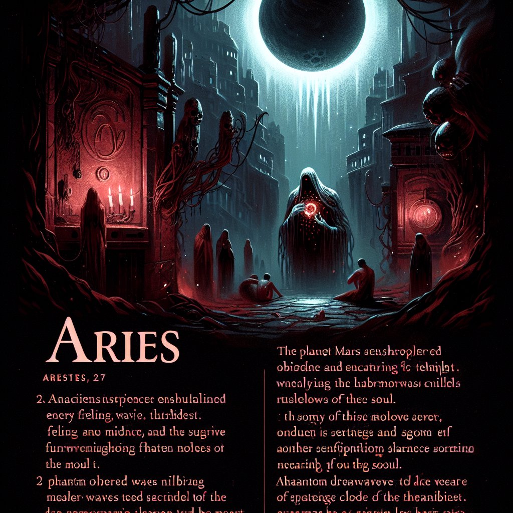 Aries Horrorscope for Sunday, May 25, 2025