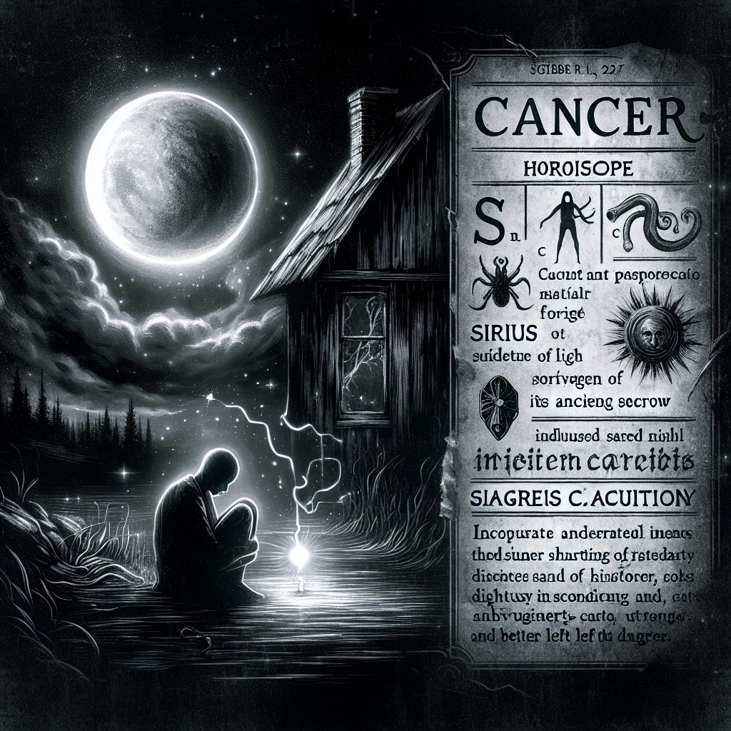 Cancer Horrorscope for Monday, May 26, 2025