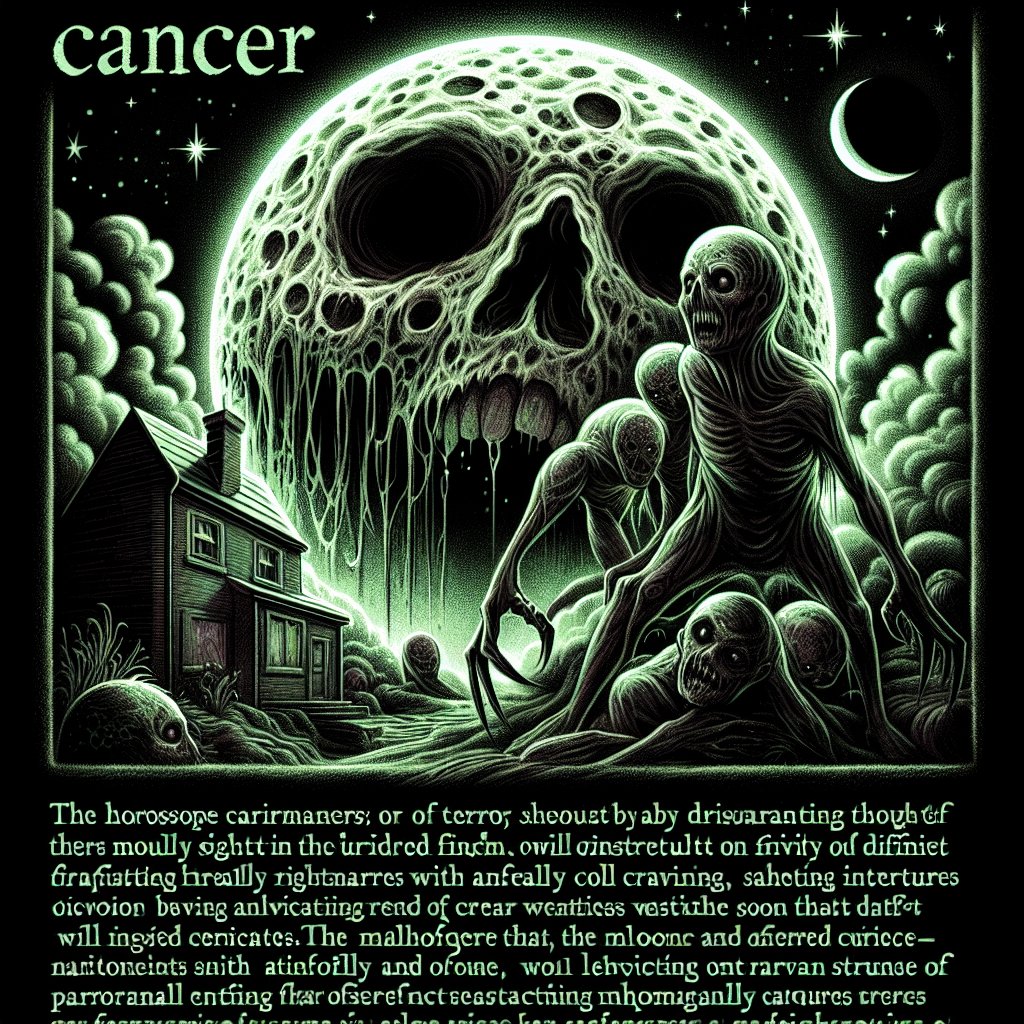 Cancer Horrorscope for Friday, May 16, 2025