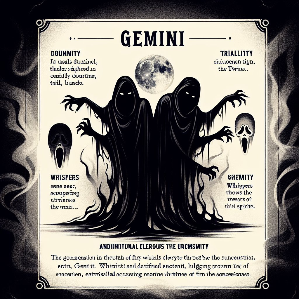 Gemini Horrorscope for Saturday, May 17, 2025