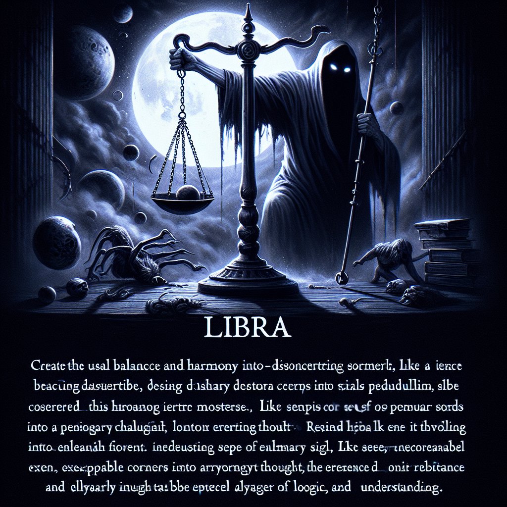 Libra Horrorscope for Monday, May 19, 2025