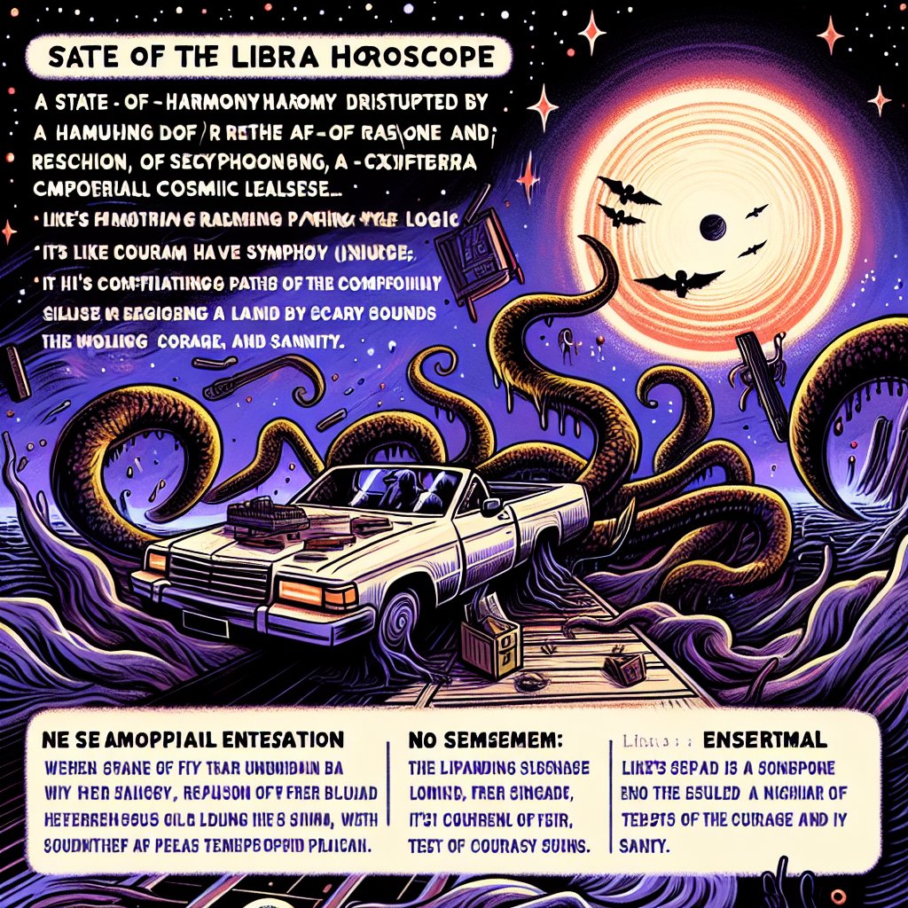 Libra Horrorscope for Friday, May 16, 2025