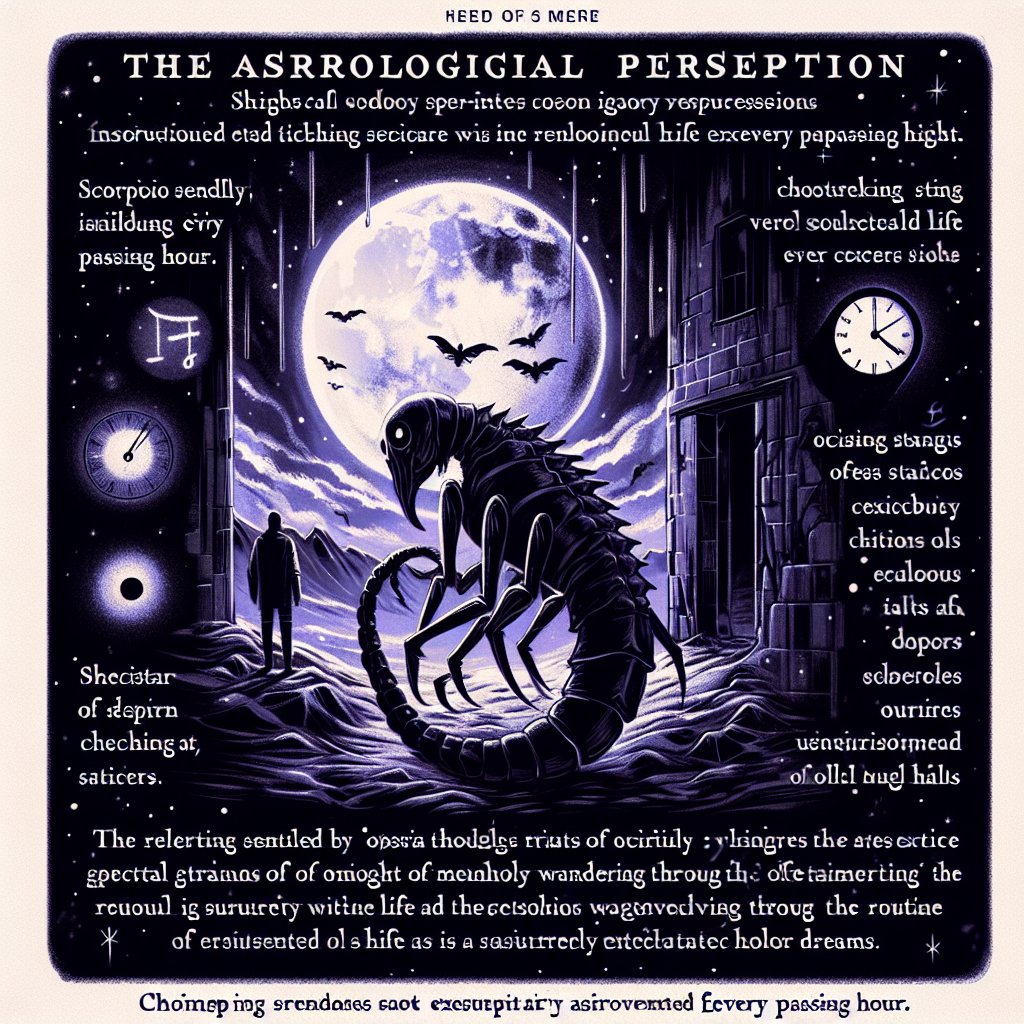Scorpio Horrorscope for Thursday, May 22, 2025