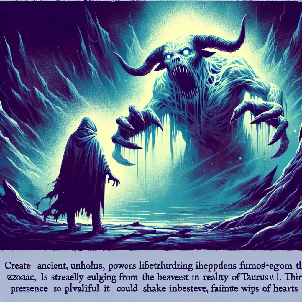 Taurus Horrorscope for Monday, May 26, 2025