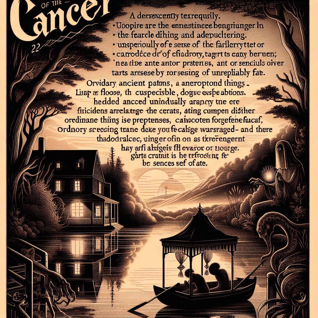 Cancer Horrorscope for Friday, June 06, 2025