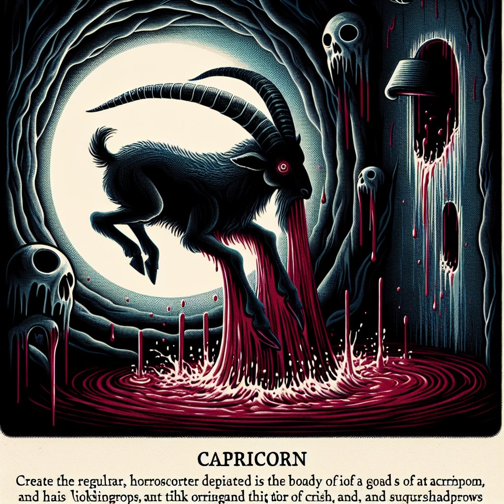 Capricorn Horrorscope for Sunday, June 29, 2025