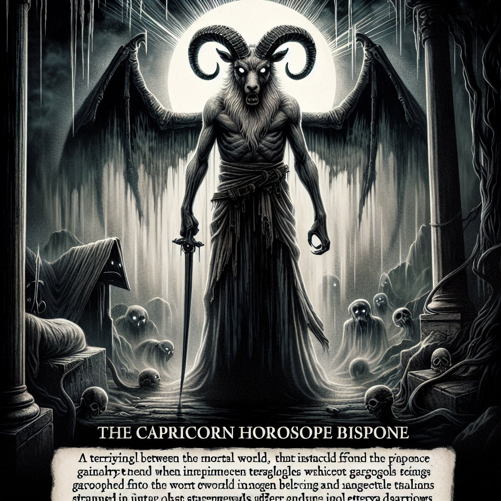 Capricorn Horrorscope for Saturday, June 14, 2025