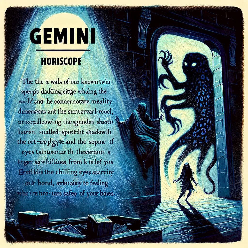 Gemini Horrorscope for Sunday, June 08, 2025