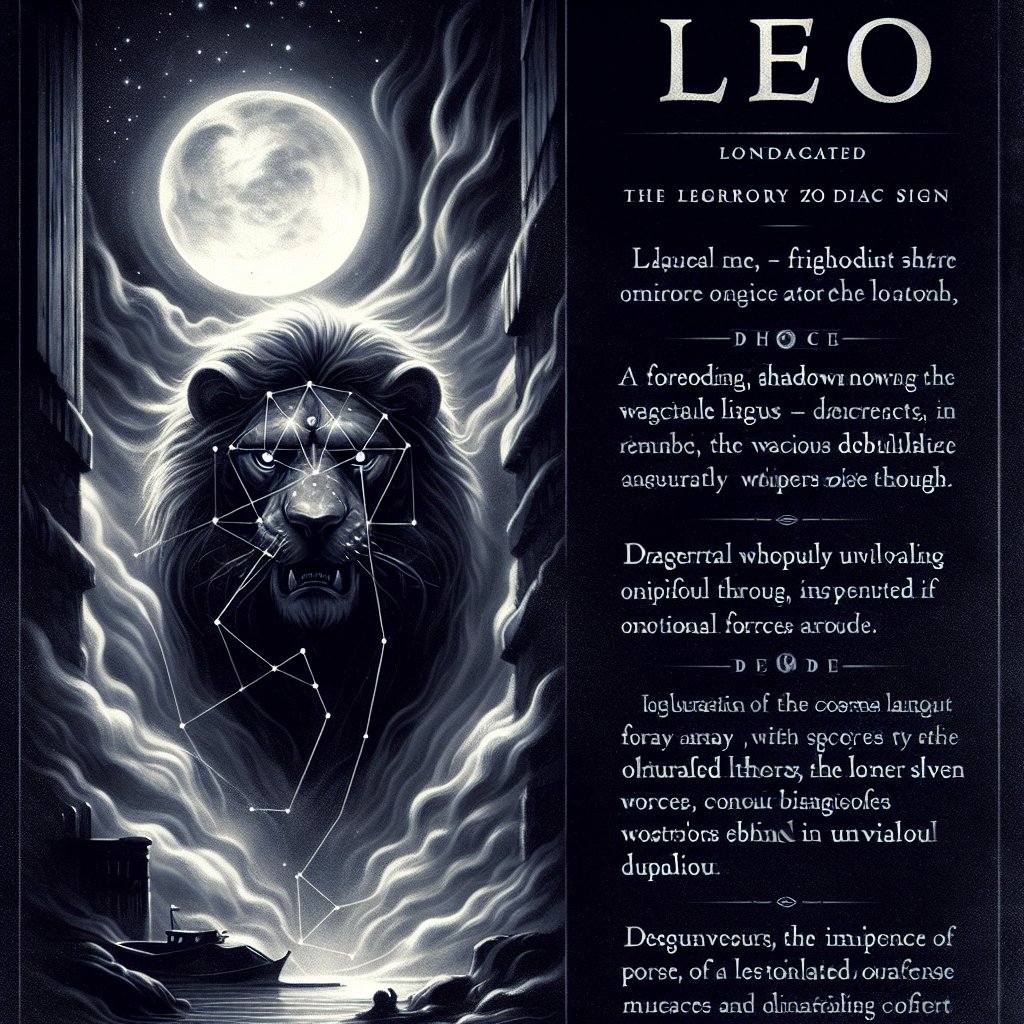 Leo Horrorscope for Friday, June 13, 2025